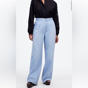 *NWT* Madewell Curvy Harlow Wide Leg